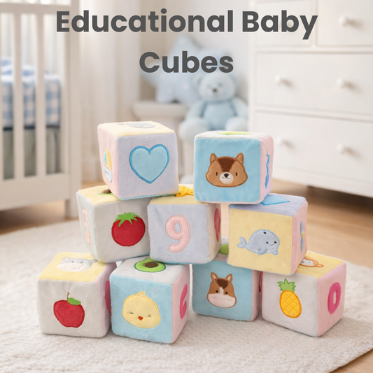 Sensory Learning Cubes for Babies