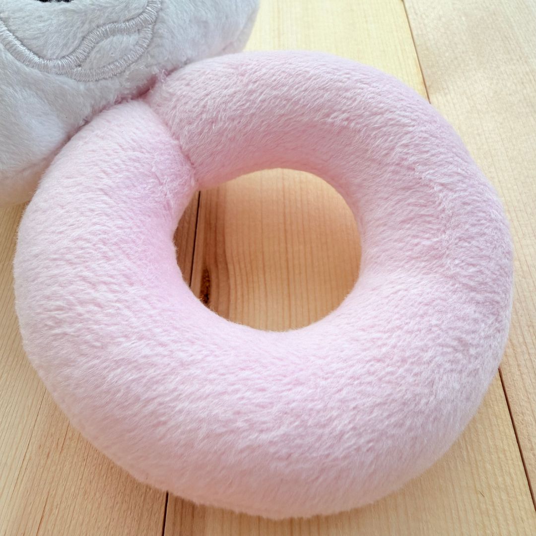 Bella the Polar Bear — Handmade Baby Rattle