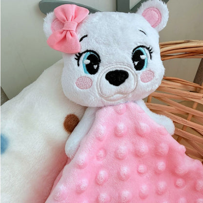Bella the Polar Bear — Handmade Lovey Blanket