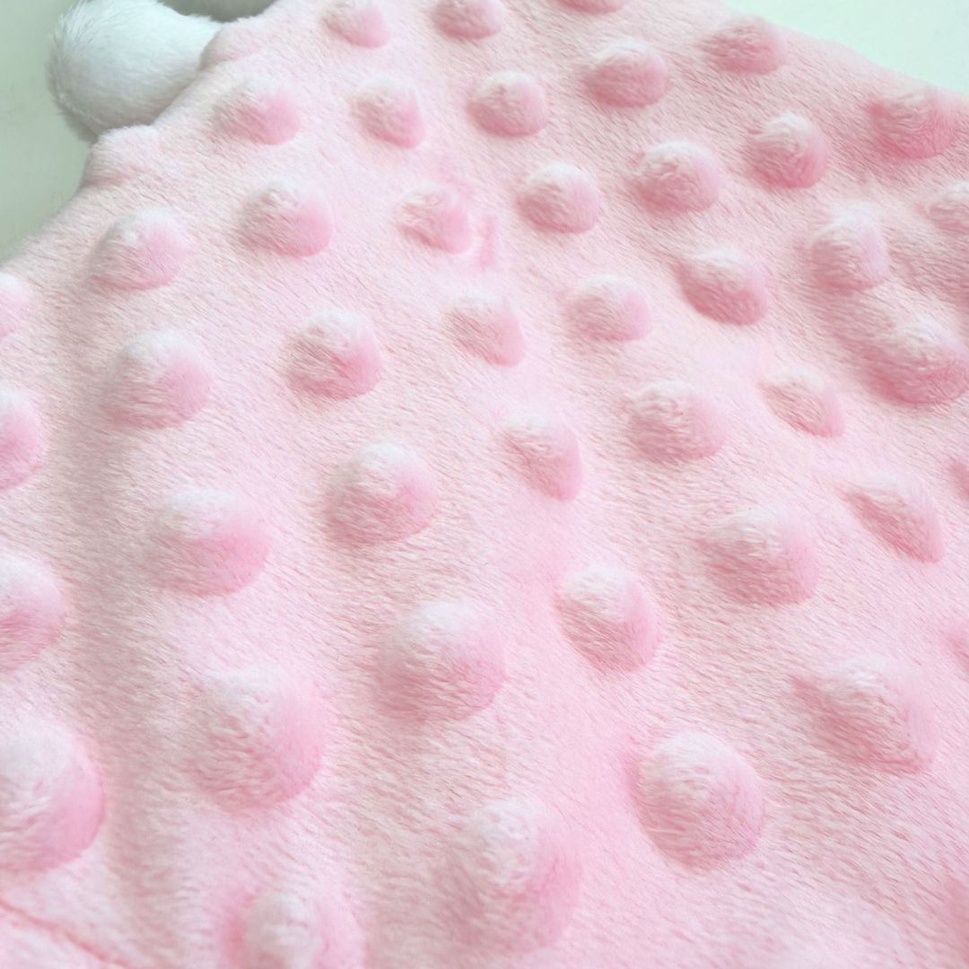 Bella the Polar Bear — Handmade Lovey Blanket