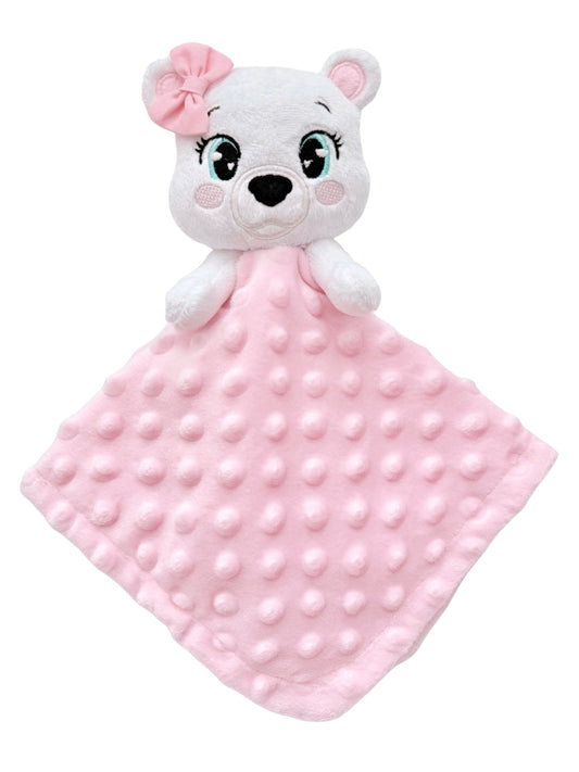 Bella the Polar Bear — Handmade Lovey Blanket