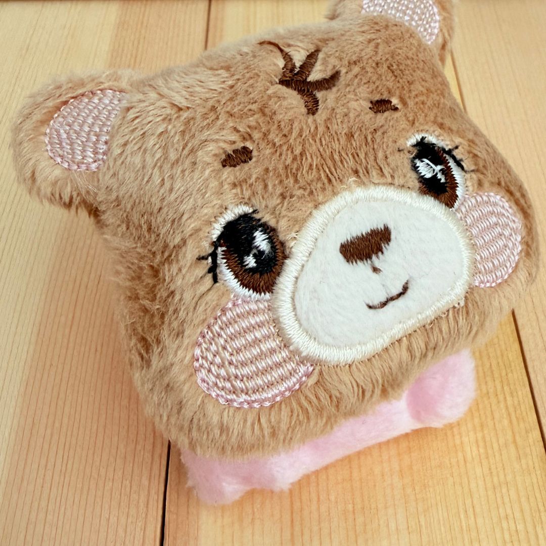Miel the Bear — Handmade Wrist Rattles (Set of 2)
