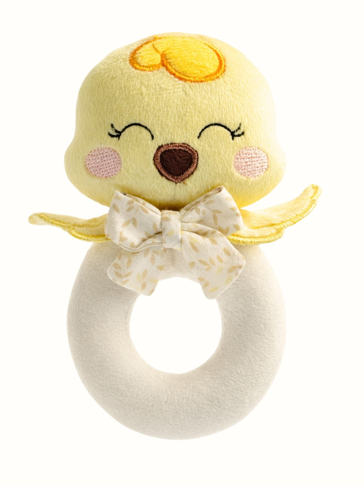 Lulu the Chick — Handmade Baby Rattle