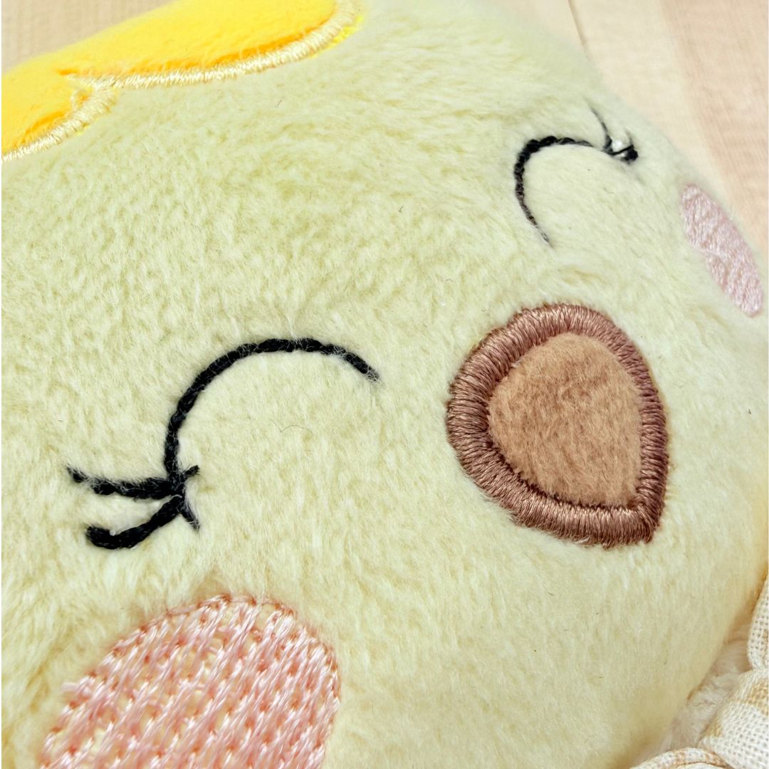 Lulu the Chick — Handmade Lovey Blanket
