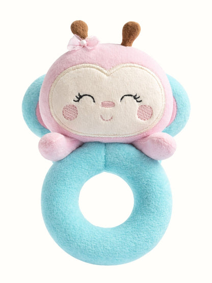 Luna the Butterfly — Handmade Baby Rattle
