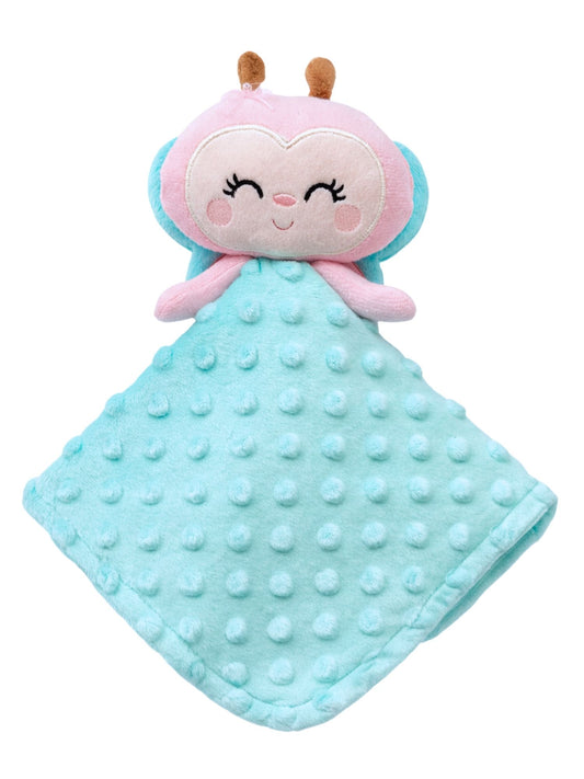 Luna the Butterfly — Handmade Lovey Blanket