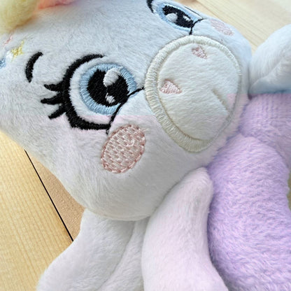 Mia the Unicorn — Handmade Baby Rattle