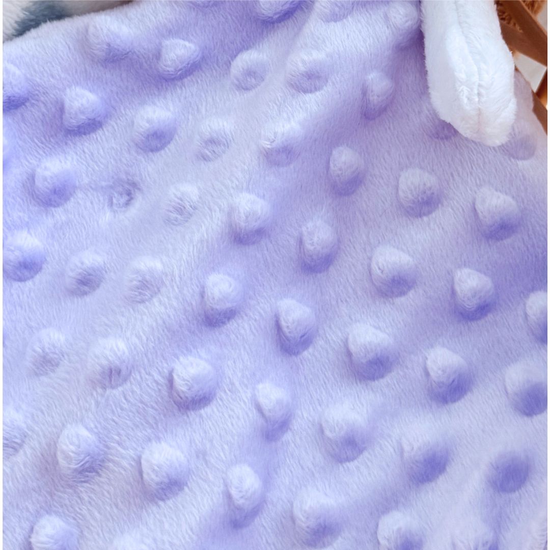 Mia the Unicorn — Handmade Lovey Blanket