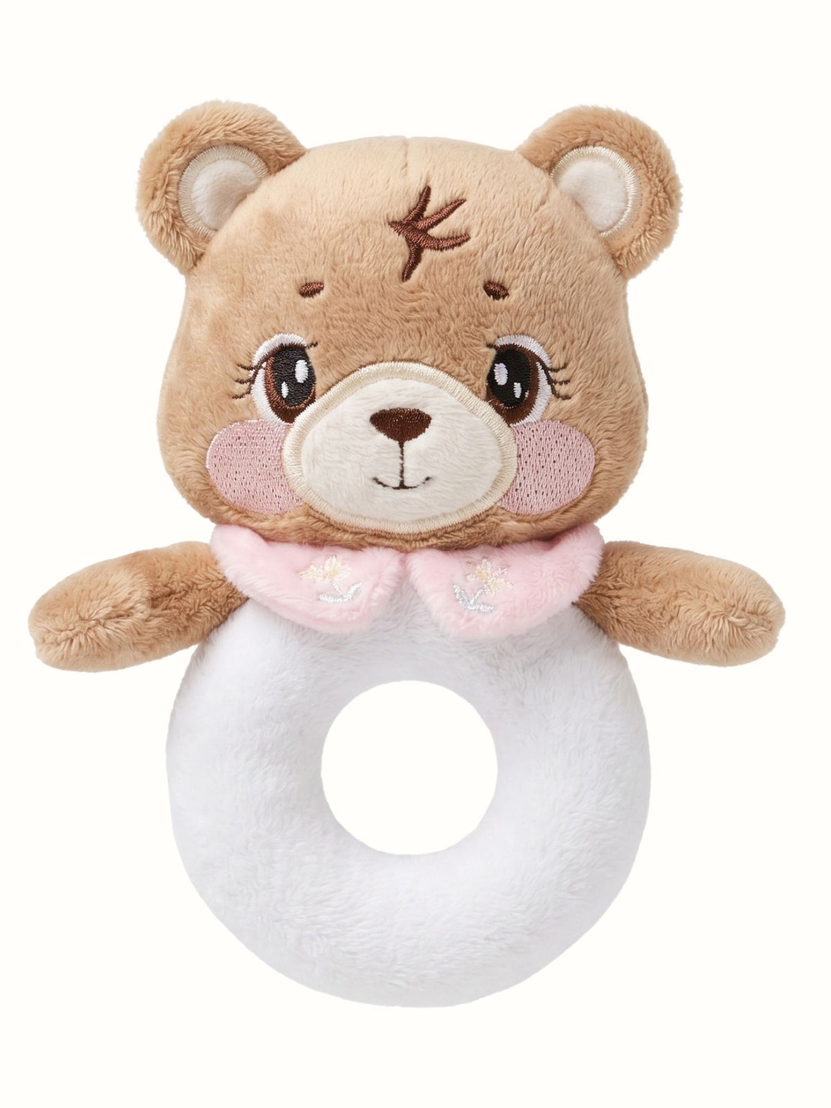 Miel the Bear — Handmade Baby Rattle