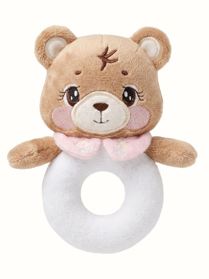 Miel the Bear — Handmade Baby Rattle