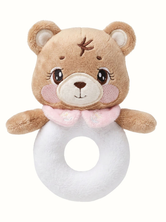 Miel the Bear — Handmade Baby Rattle