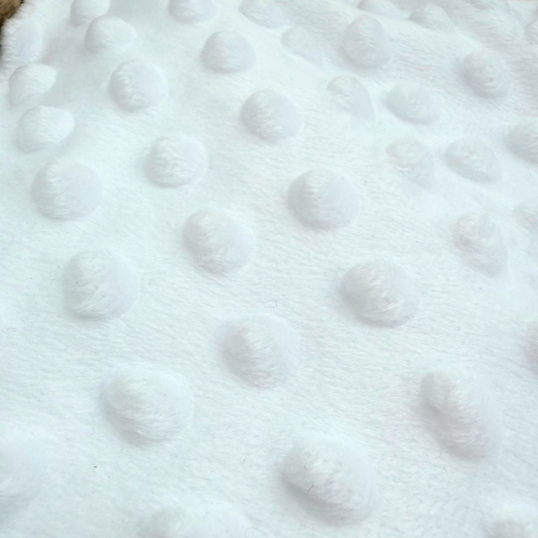 Miel the Bear — Handmade Lovey Blanket