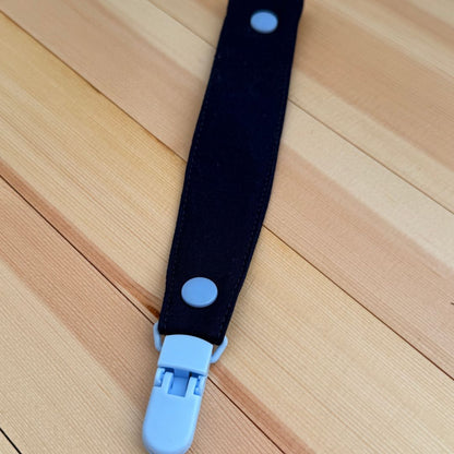 Personalized Pacifier Clip — Handmade 100% Cotton