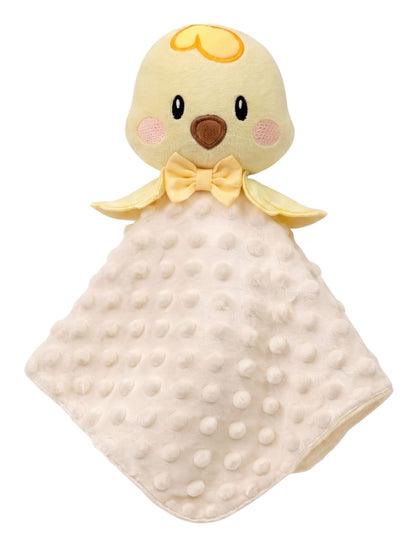 Pio the Chick — Handmade Lovey Blanket