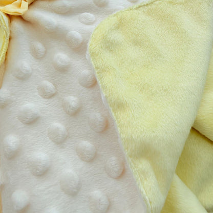Pio the Chick — Handmade Lovey Blanket
