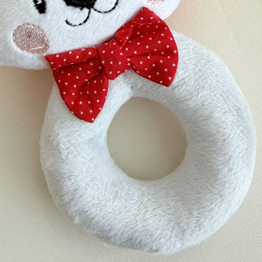Rufo the Fox — Handmade Baby Rattle